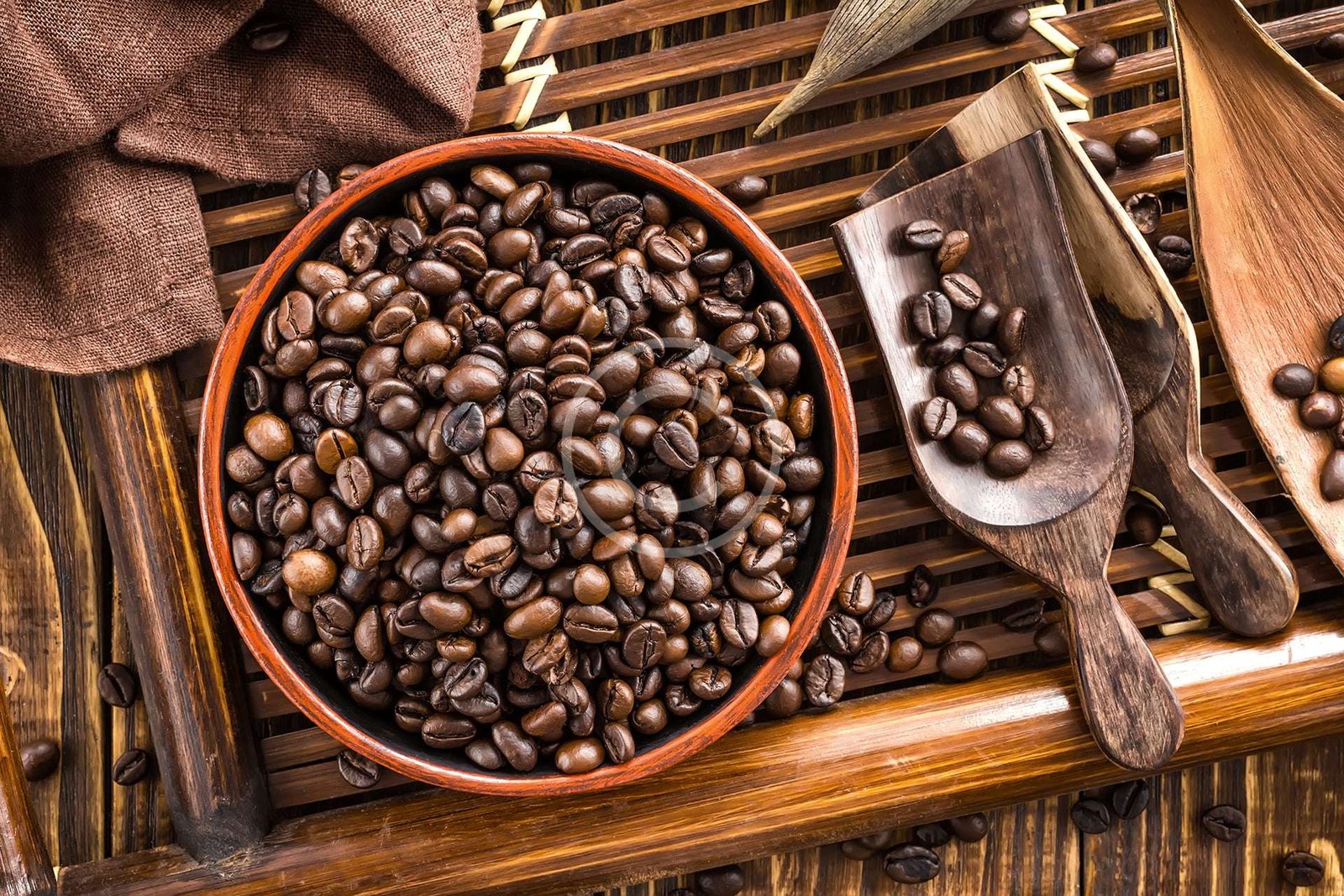 How do roasters manage their coffee supply?