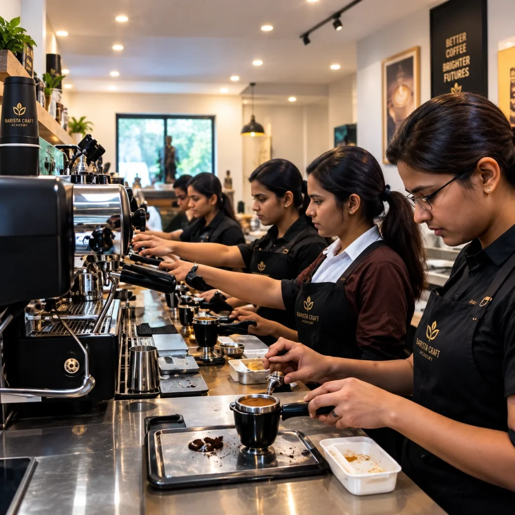 Barista Craft Academy gaining knowledge