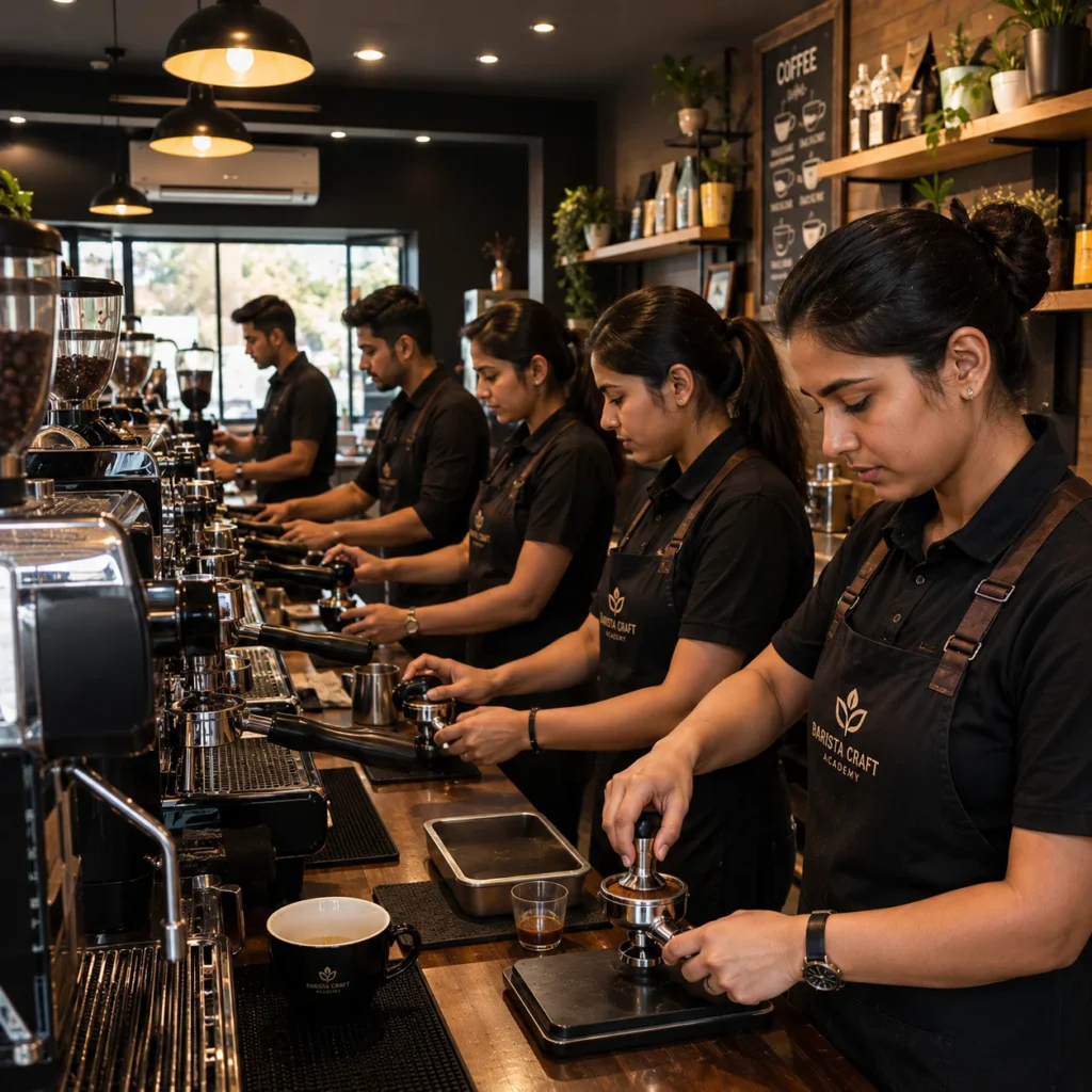 Barista Craft Academy in a hub