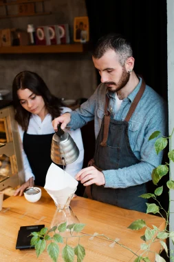 cafe operating and workflow